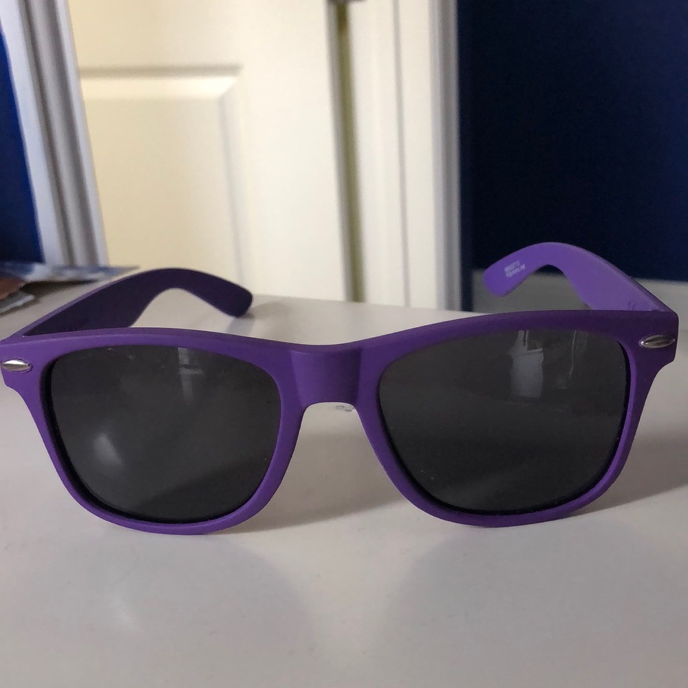 Matte Purple Sunglases💜